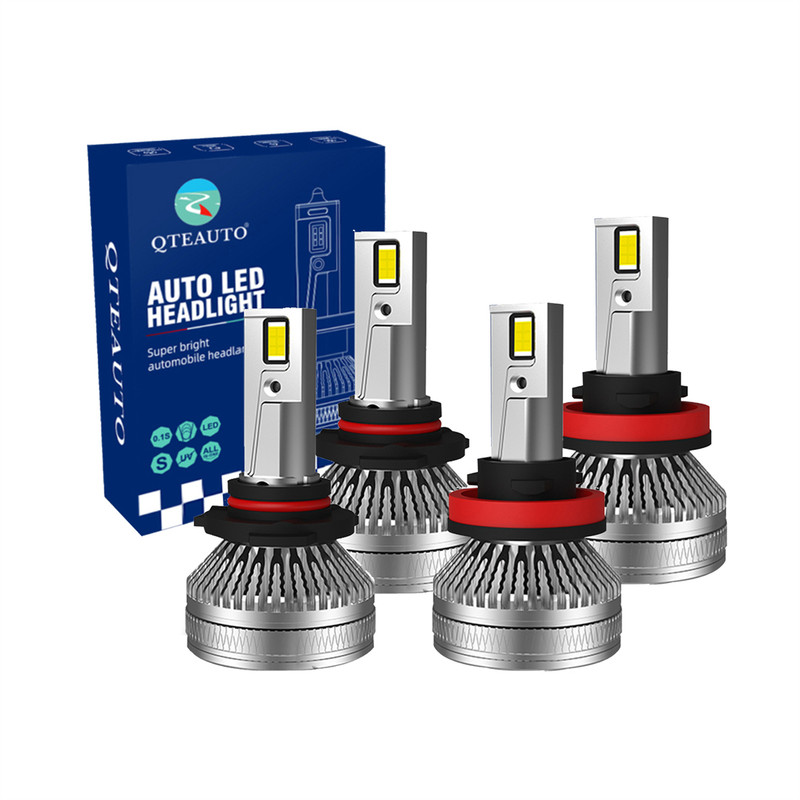 4PC 9005/HB3/H10 H8/H9/H11 LED Super Bright High Beam Fog Light 140W, Voltage 12V, 6000K, Lifespan 30,000 hours, Waterproof rate IP68, Operating Temperature -15c~105c For 2018 Ford Ecosport