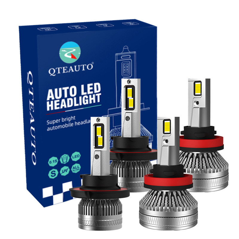 Set of 4 9007/HB5 H8/H9/H11 LED Super Bright High Beam Low Beam Fog Light 140W, 12V, Color Temperature 6000K, Lifespan 30,000 hours, Waterproof rate IP68, -15c~105c For 2005 Volkswagen Jetta