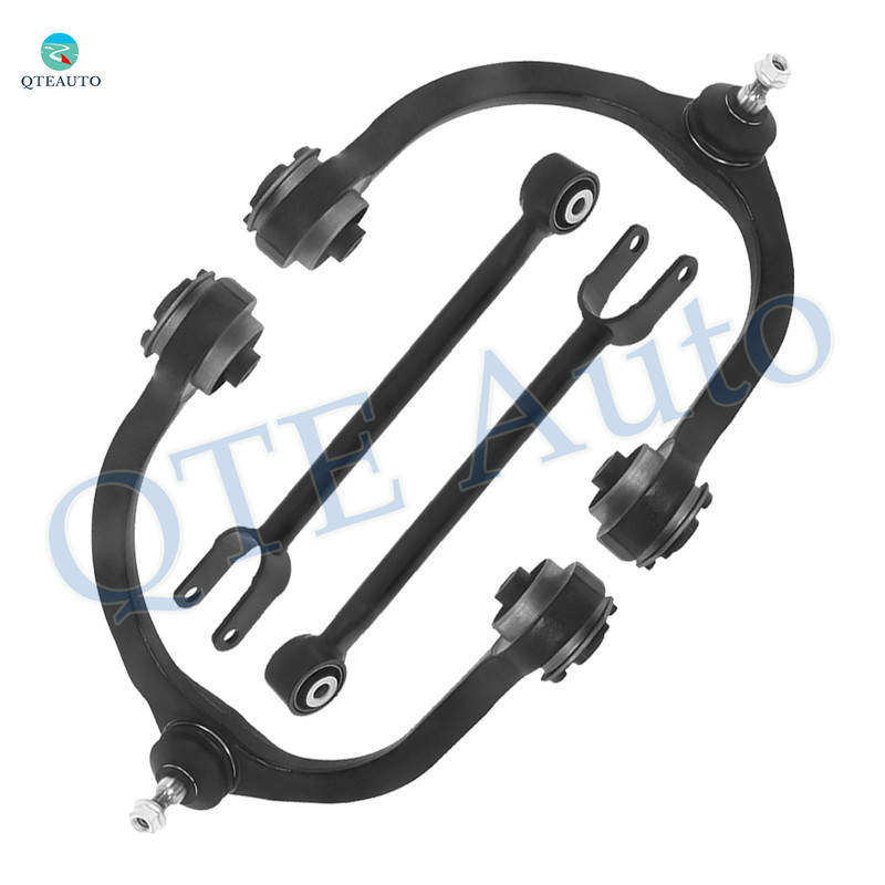 Set of 4 Front Upper Control Arm Ball Joint-Rear Lower Forward Control Arm For 2005-2008 Dodge Magnum