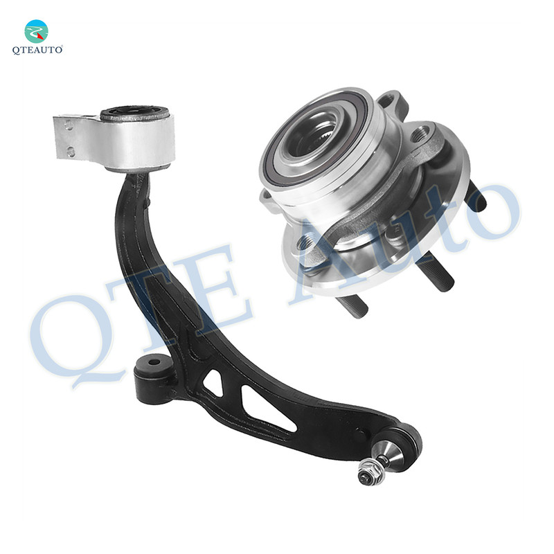 Front Left Lower Control Arm Ball Joint-Wheel Hub Bearing Assembly For 2011 2012 Ford Explorer