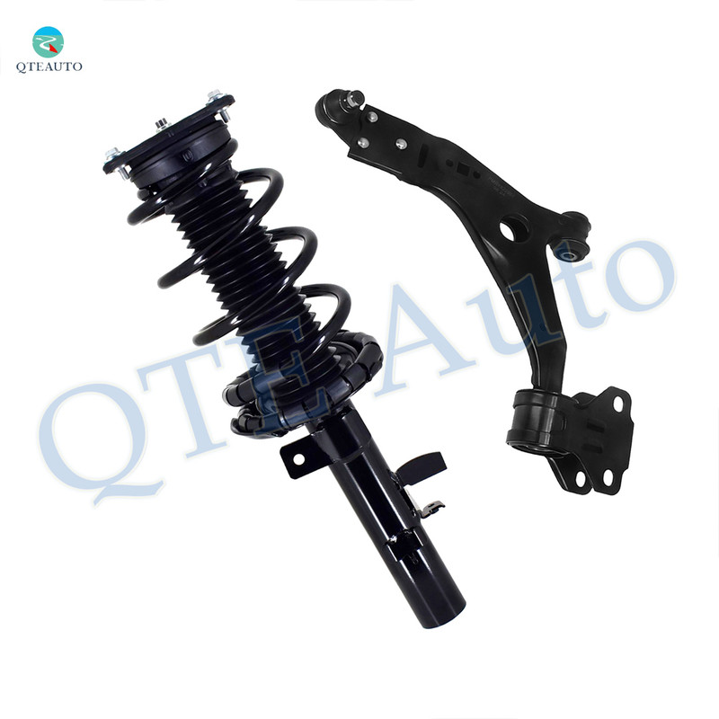 Front Left Lower Control Arm Ball Joint-Quick Complete Strut-Coil Spring Assembly For 2013 Ford Focus
