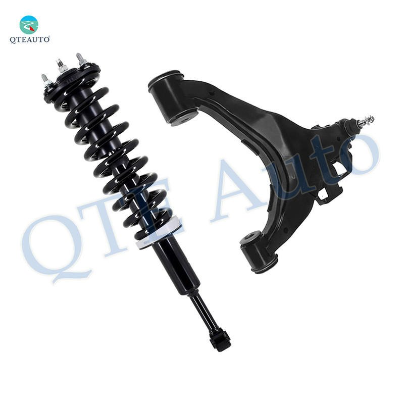 Front Right Lower Control Arm Ball Joint-Quick Complete Strut-Coil Spring Assembly For 2007-2021 Toyota Tundra