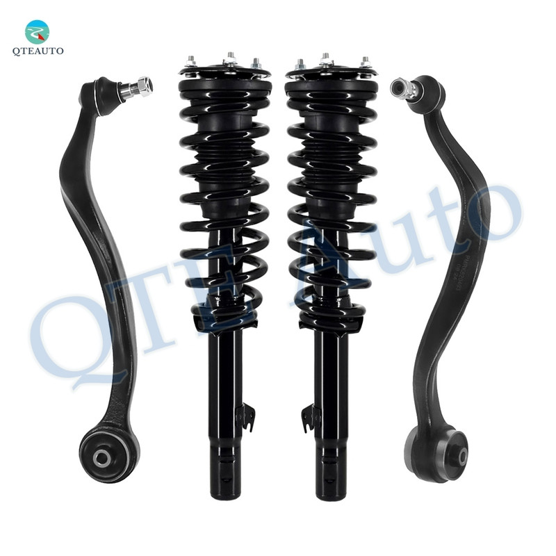 Set of 4 Front Lower Rearward Control Arm Ball Joint-Quick Complete Strut-Coil Spring Assembly For 2006-2009 Mercury Milan V6 Set of 4 Front Lower Rearward Control Arm Ball Joint-Quick Complete Strut-Coil Spring Assembly For 2006-2009 Mercury Milan V6