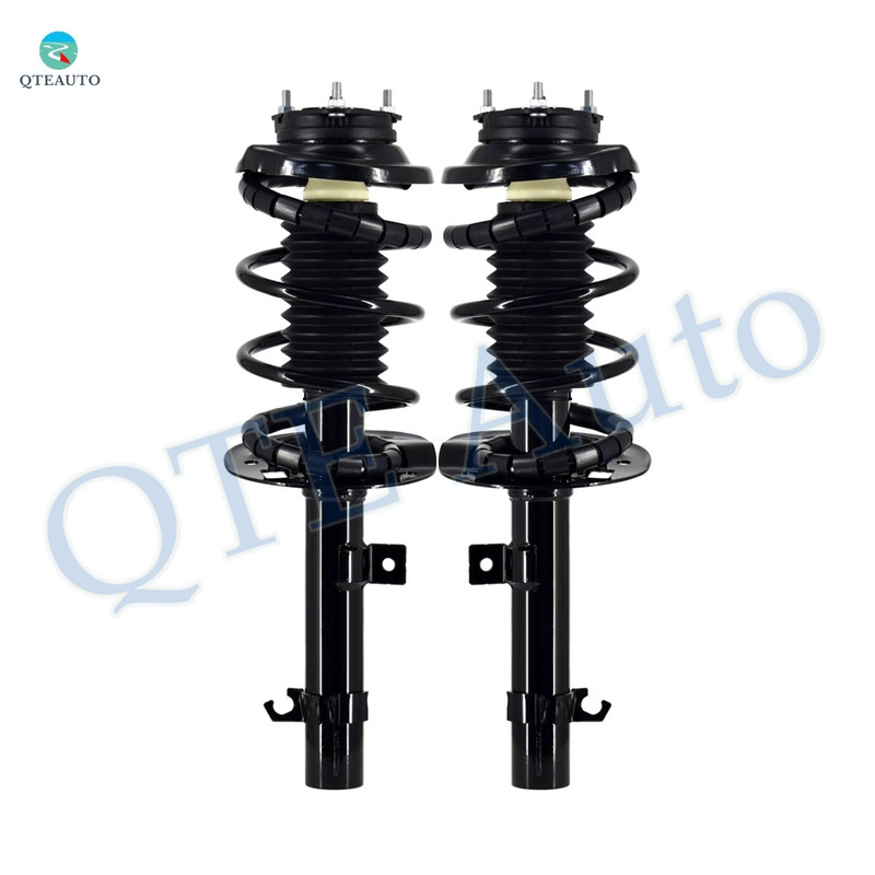 Pair of 2 Front Left-Right Quick Complete Strut-Coil Spring Assembly For 2006 2007 Ford Focus