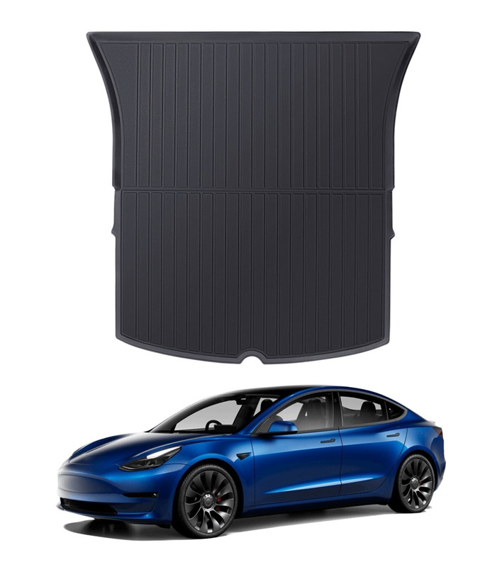 Rear Upper Trunk Mat To 2020-2025 Tesla Y