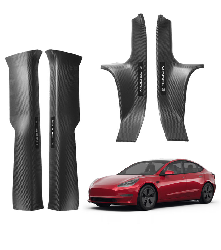 Refresh Edition Door Sill Threshold Strips To 2023-2025 Tesla 3