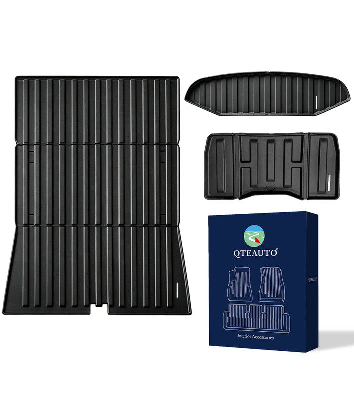 Set of 3 Front Back Box Mats To 2024 2025 Tesla Cybertruck