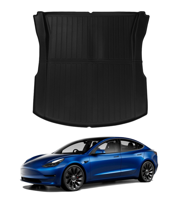 Rear Refresh Edition Upper Trunk Mat To 2023-2025 Tesla 3