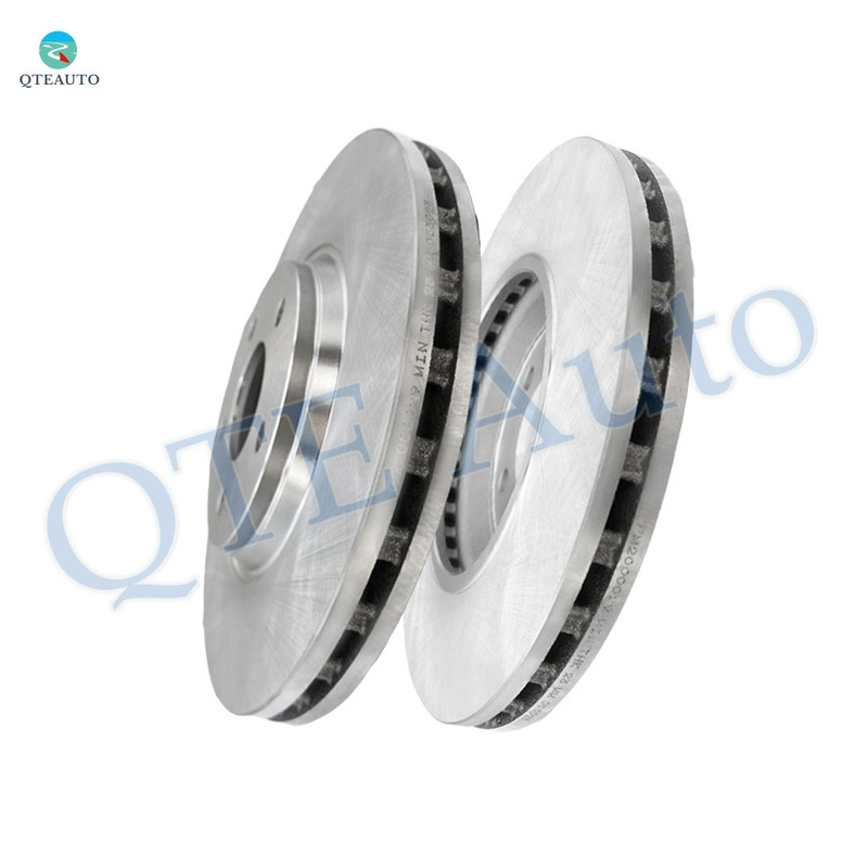 Front 296mm Brake Rotors For 2004-2012 Chevy Malibu, 2005-2010 Pontiac G6, 2007-2009 Saturn Aura, 08-10 HHR, 05-08 Cobalt, 07-09 Pontiac G5, 04-07 Saturn ION