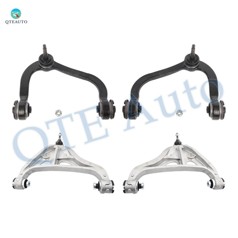 Set of 4 Front Upper-Lower Control Arm Ball Joint For 2006-2008 Lincoln Mark LT, 2004-2008 Ford F-150