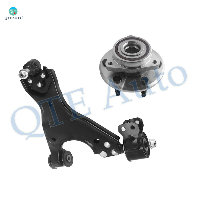 Front Left Lower Control Arm Ball Joint-Wheel Hub Bearing Assembly For 2009-2017 Chevrolet Traverse