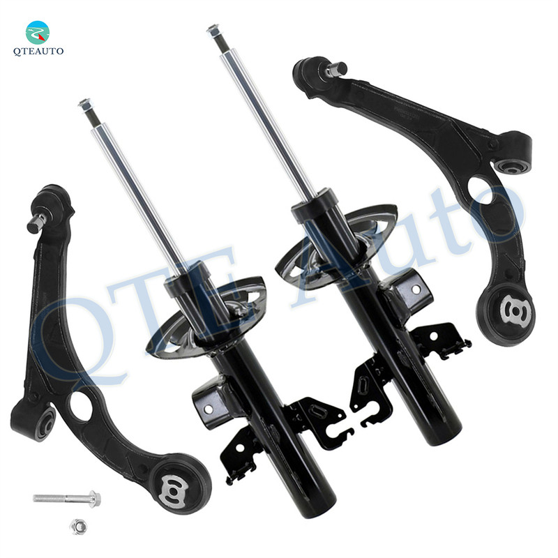 Set of 4 Front Lower Control Arm Ball Joint-Suspension Strut Assembly For 2015-2017 Chrysler 200