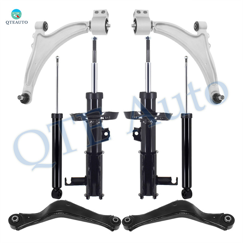 Set of 8 Front Lower Control Arm Ball Joint-Suspension Strut Assembly-Rear Upper Control Arm-Shock Absorber For 2013-2015 Chevrolet Malibu Set of 8 Front Lower Control Arm Ball Joint-Suspension Strut Assembly-Rear Upper Control Arm-Shock Absorber For 2013-2015 Chevrolet Malibu