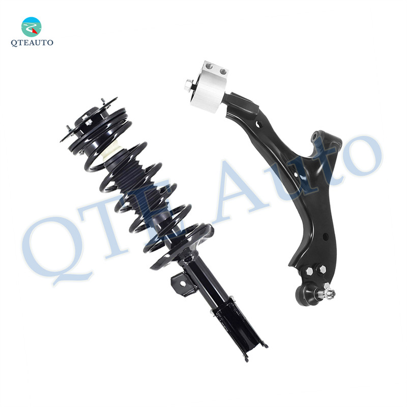 Front Right Lower Control Arm Ball Joint-Quick Complete Strut-Coil Spring Assembly For 2006 2007 Saturn VUE V6