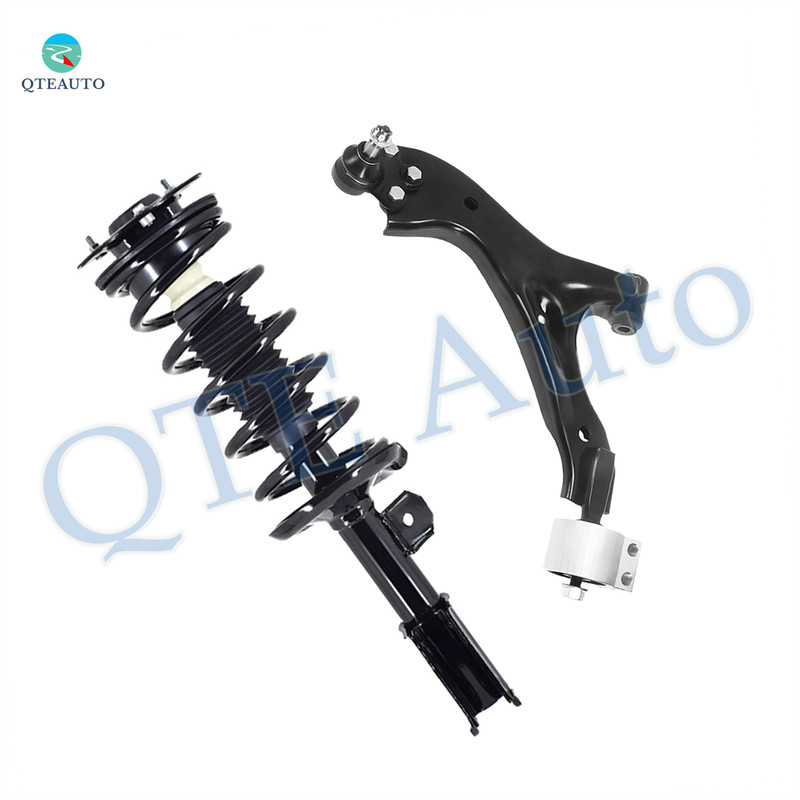 Front Left Lower Control Arm Ball Joint-Quick Complete Strut-Coil Spring Assembly For 2006 2007 Saturn VUE V6
