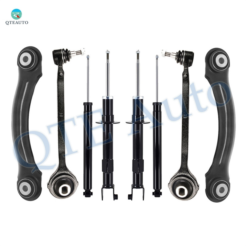 Set of 8 Front Lower Forward Control Arm Ball Joint-Suspension Strut Assembly-Rear Upper Forward Control Arm-Shock Absorber For 2007-2010 Dodge Charger RWD