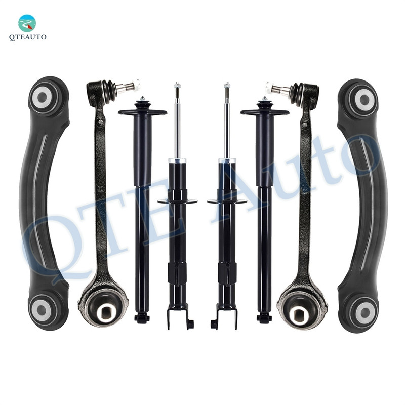 Set of 8 Front Lower Forward Control Arm Ball Joint-Suspension Strut Assembly-Rear Upper Forward Control Arm-Complete Shock Absorber Kit For 2006-2008 Dodge Magnum