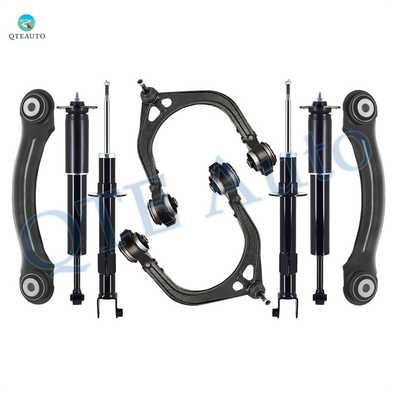 Set of 8 Front Upper Control Arm Ball Joint-Suspension Strut Assembly-Rear Upper Forward Control Arm-Shock Absorber For 2005-2008 Dodge Magnum w/ Self Leveling Suspension Set of 8 Front Upper Control Arm Ball Joint-Suspension Strut Assembly-Rear Upper Forward Control Arm-Shock Absorber For 2005-2008 Dodge Magnum w/ Self Leveling Suspension