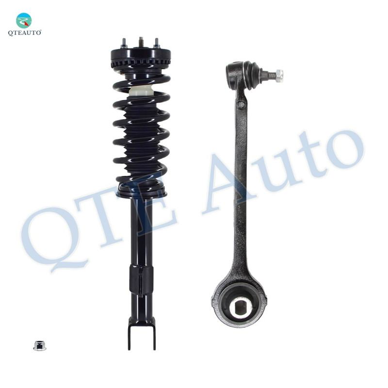 Front Left Lower Forward Control Arm Ball Joint-Quick Complete Strut-Coil Spring Assembly Replacement For 2007-2010 Dodge Charger