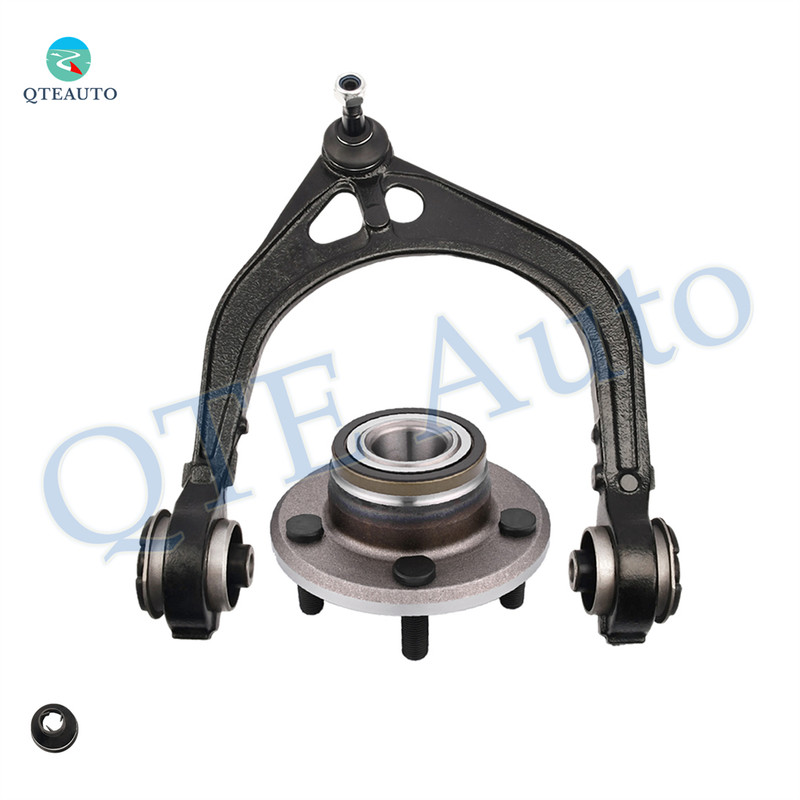 Front Right Upper Control Arm Ball Joint-Wheel Hub Bearing Assembly For 2008-2014 Dodge Challenger