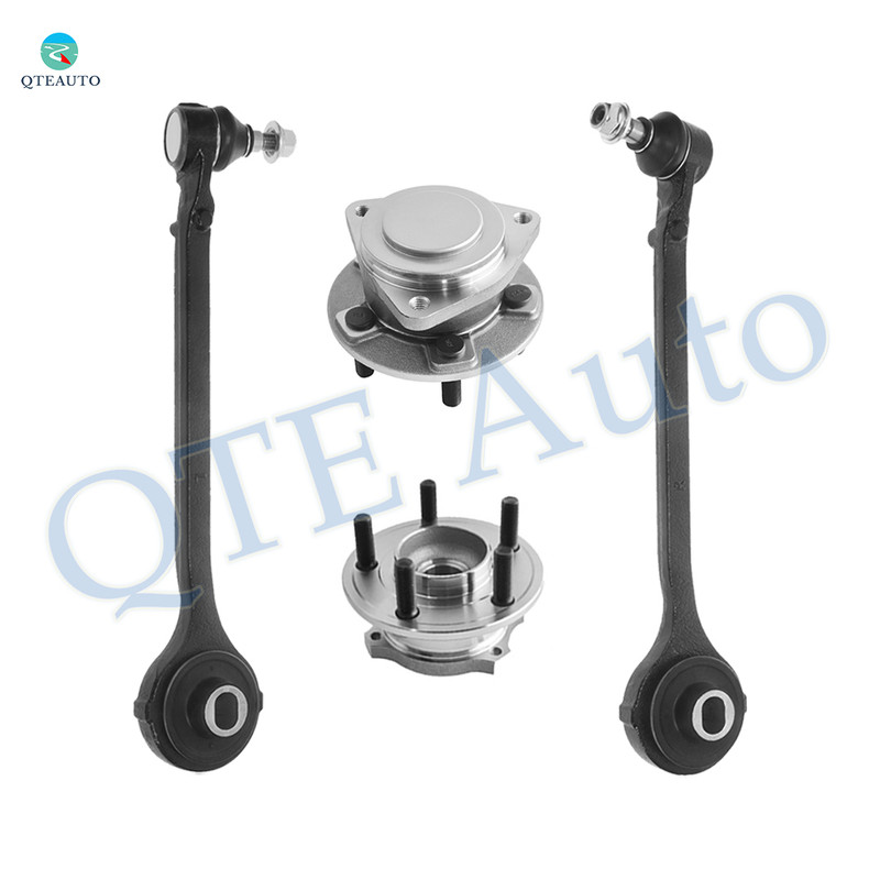 Set of 4 Front Lower Forward Control Arm Ball Joint-Wheel Hub Bearing Assembly For 2015-2023 Dodge Charger