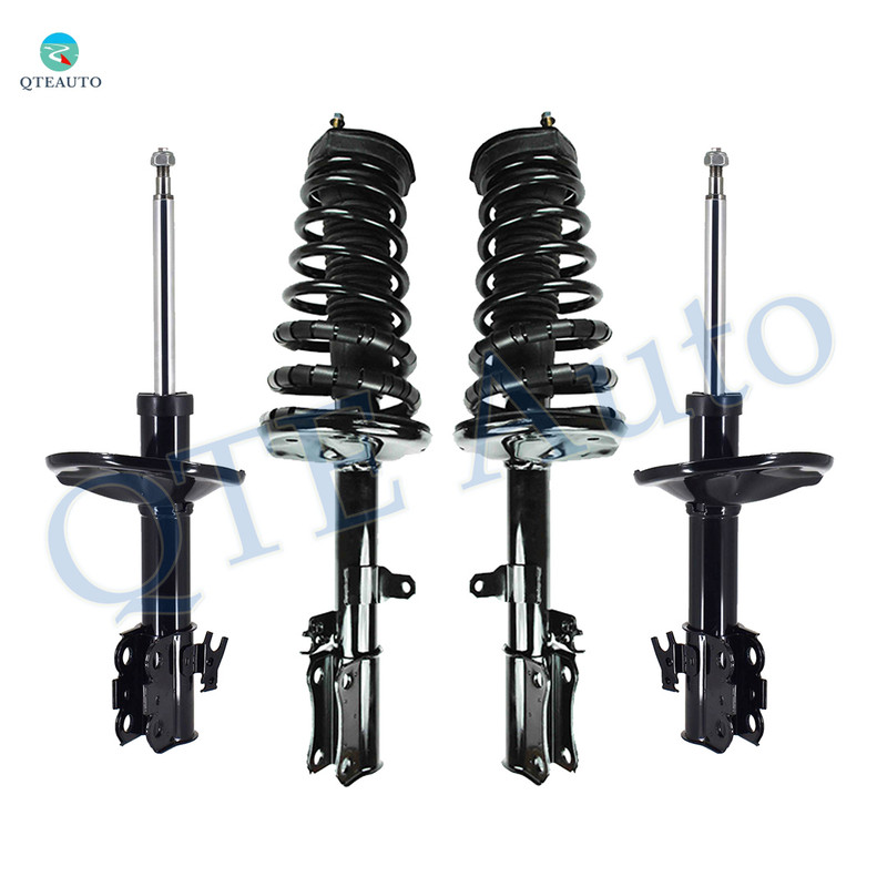 Set 4 Front Strut-Rear Quick Complete Strut-Coil Spring For 1995 1996 Toyota Camry L4 2.2L
