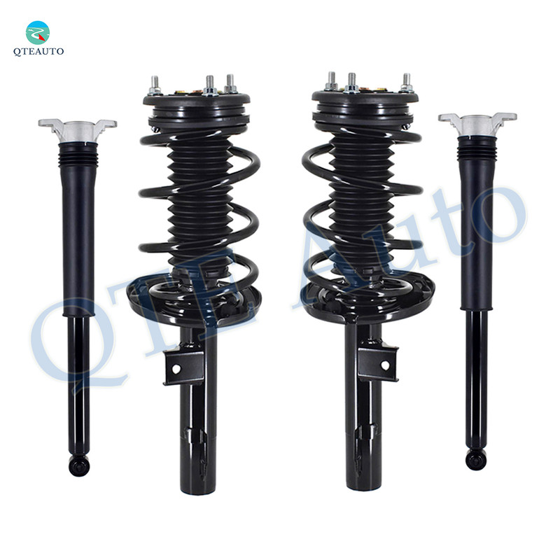 AM Autoparts Complete Quick Strut Spring Assembly Kit – 4pc Front & Rear