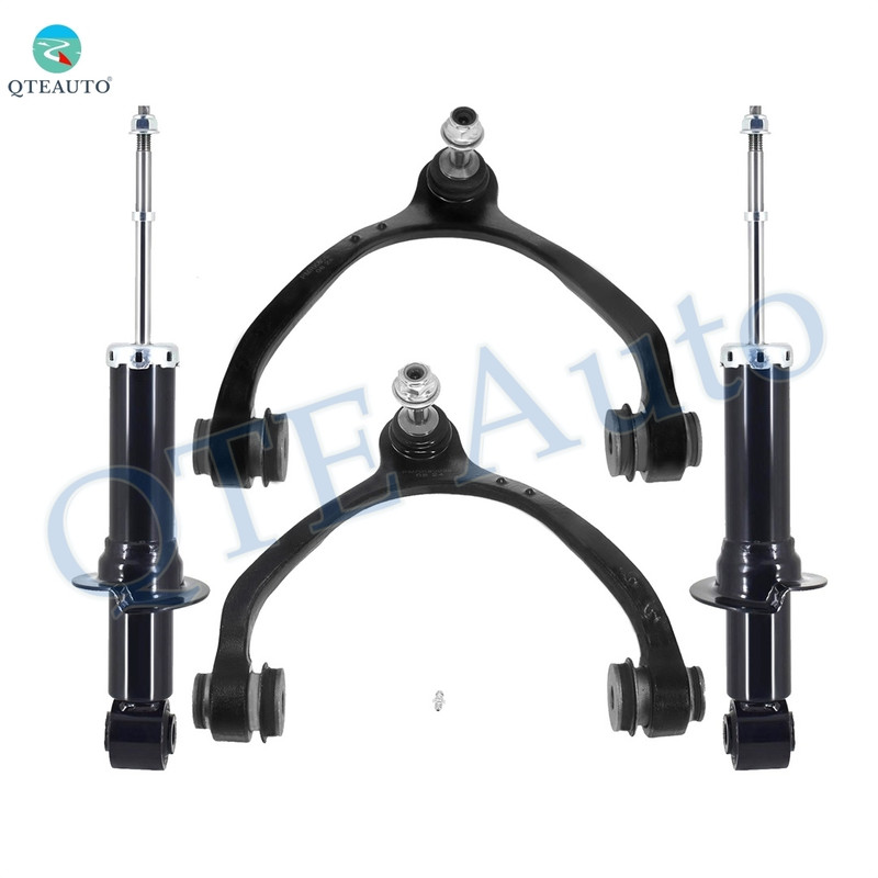 Set of 4 Front Upper Control Arm Ball Joint-Suspension Strut Assembly Replacement For 2003-2011 Ford Crown Victoria