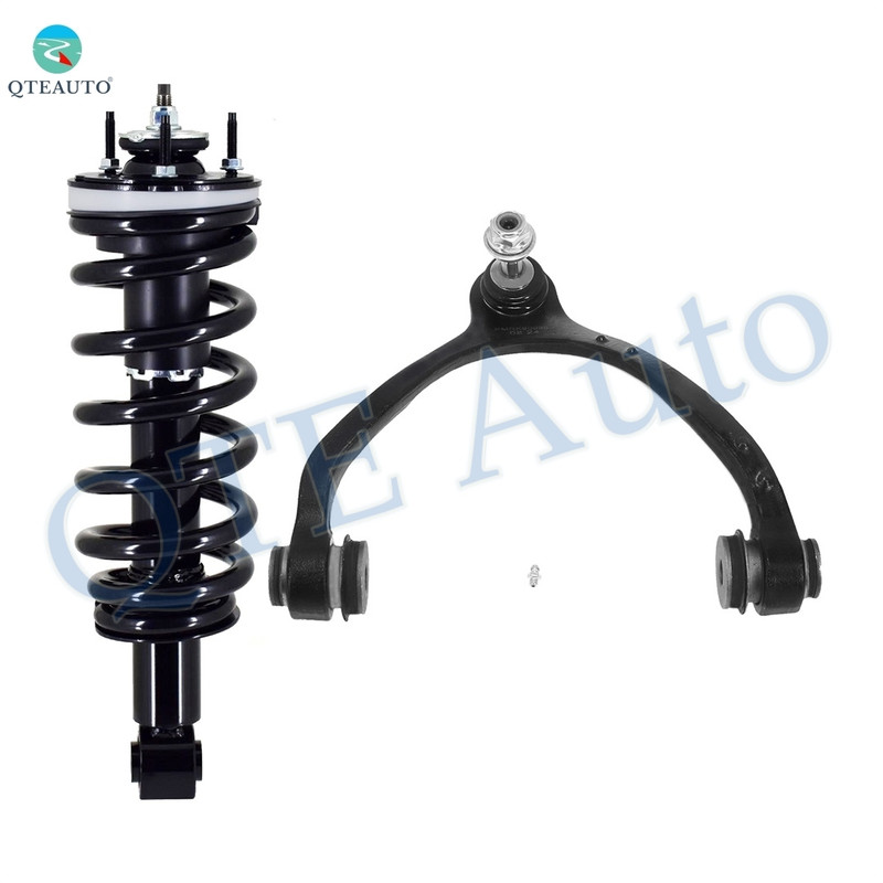 Front Right Upper Control Arm Ball Joint-Quick Complete Strut-Coil Spring Assembly Replacement For 2003-2011 Ford Crown Victoria Police Interceptor