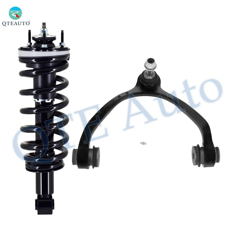 Front Left Upper Control Arm Ball Joint-Quick Complete Strut-Coil Spring Assembly Replacement For 2003 2004 Mercury Marauder