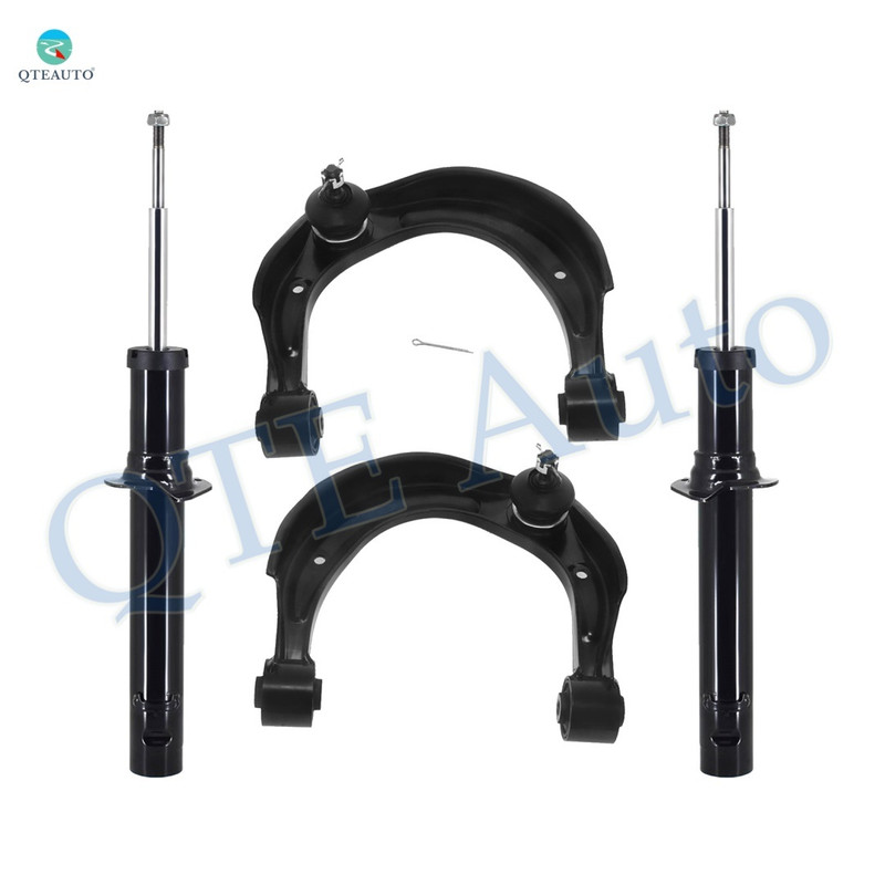 Set of 4 Front Upper Control Arm Ball Joint-Suspension Strut Assembly Replacement For 2006-2008 Hyundai Sonata L4