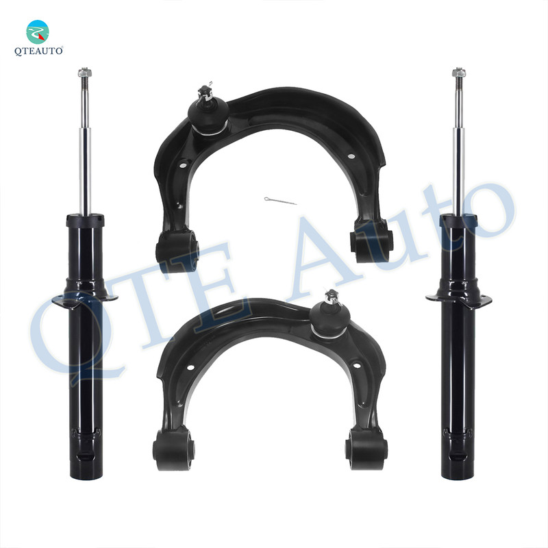 Set of 4 Front Upper Control Arm Ball Joint-Suspension Strut Assembly Replacement For 2006-2008 Hyundai Sonata L4