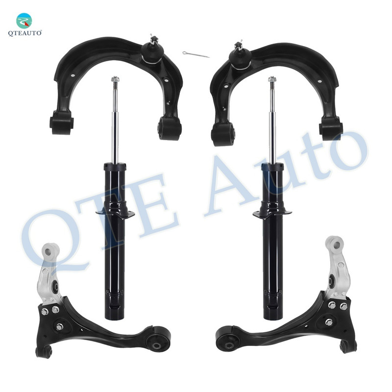 Set of 6 Front Lower Control Arm-Upper Control Arm Ball Joint-Suspension Strut Assembly Replacement For 2006-2008 Hyundai Sonata L4 2.4L 2359cc