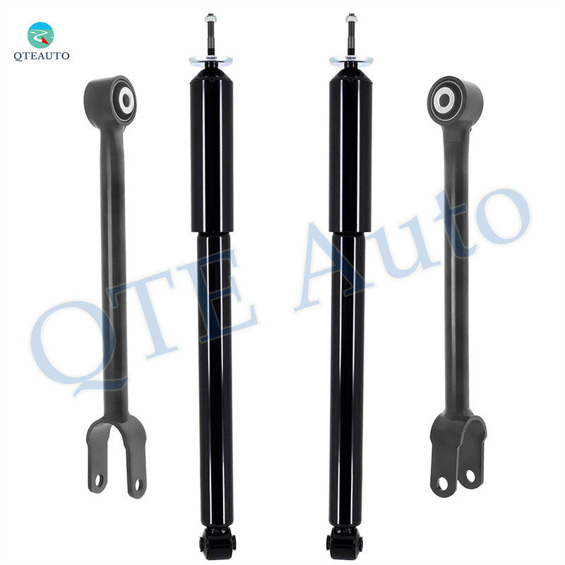 Set of 4 Rear Lower Forward Control Arm-Shock Absorber Replacement For 2005-2010 Chrysler 300 w/ Performance Suspension