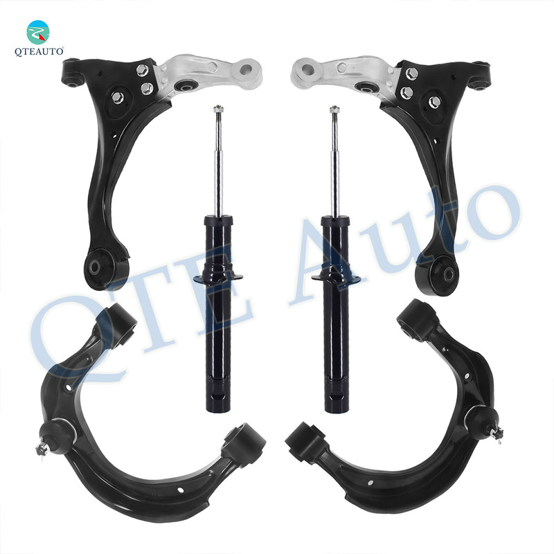 Set of 6 Front Lower Control Arm-Upper Control Arm Ball Joint-Suspension Strut Assembly Replacement For 2006-2010 Hyundai Sonata