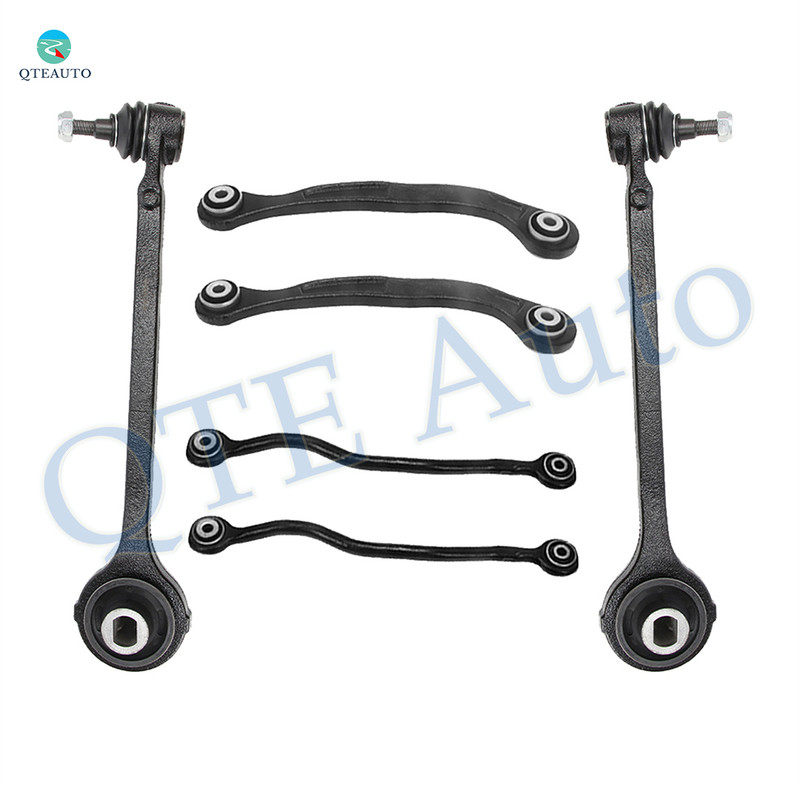 Set of 6 Front Lower Forward Control Arm Ball Joint-Rear Upper Rearward-Lower Rearward Control Arm For 2005-2010 Chrysler 300