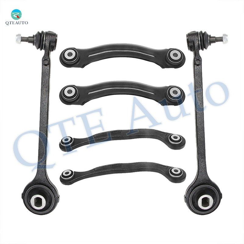 Set of 6 Front Lower Forward Control Arm Ball Joint-Rear Upper Rearward-Upper Forward Control Arm For 2008-2011 Dodge Challenger