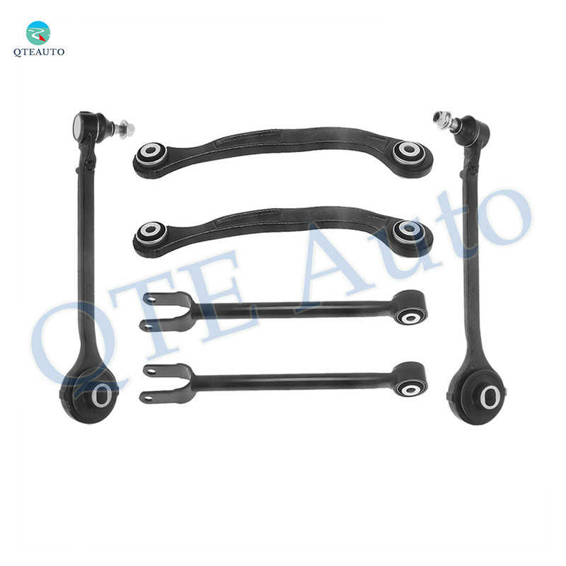 Set of 6 Front Lower Forward Control Arm Ball Joint-Rear Upper Rearward-Lower Forward Control Arm For 2006-2010 2012-2016 Dodge Charger