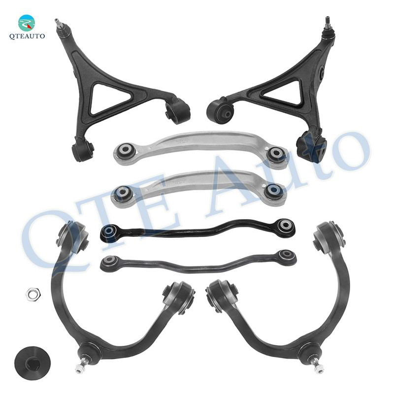 Set of 8 Front Upper and Lower Control Arm Ball Joint-Rear Upper Rearward-Lower Rearward Control Arm For 2005-2010 Chrysler 300