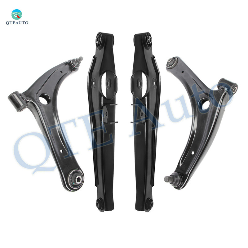 Set of 4 Front Lower Control Arm Ball Joint-Rear Lower Control Arm For 2007-2009 Jeep Compass
