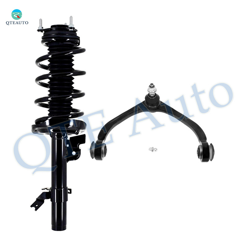 Front Upper Control Arm Ball Joint-Quick Complete Strut-Coil Spring Assembly For 2005-2009 Dodge Dakota 4WD