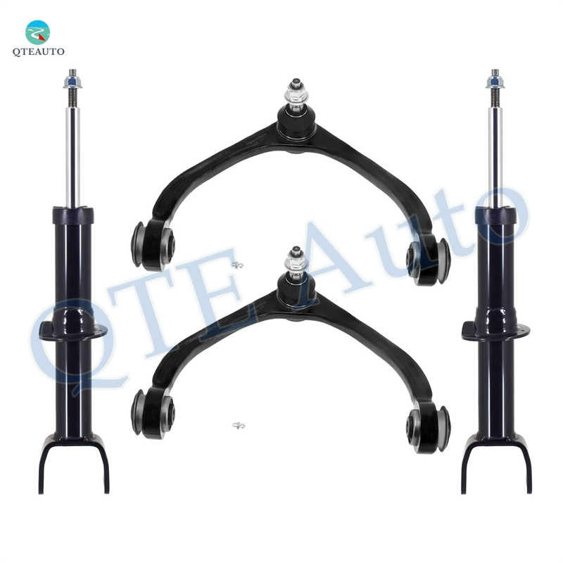 Set of 4 Front Upper Control Arm Ball Joint-Suspension Strut Assembly For 2006-2009 Mitsubishi Raider