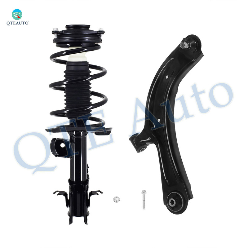 Front Right Lower Control Arm Ball Joint-Quick Complete Strut-Coil Spring Assembly For 2013 Nissan Sentra