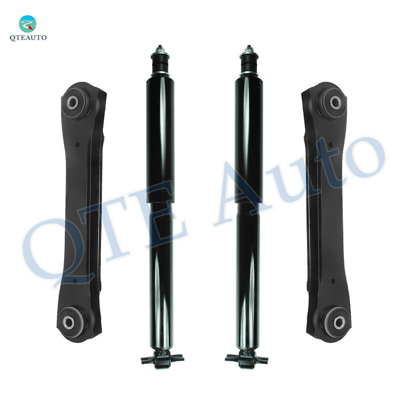 Set of 4 Front Lower Control Arm-Shock Absorber For 1984-2001 Jeep Cherokee