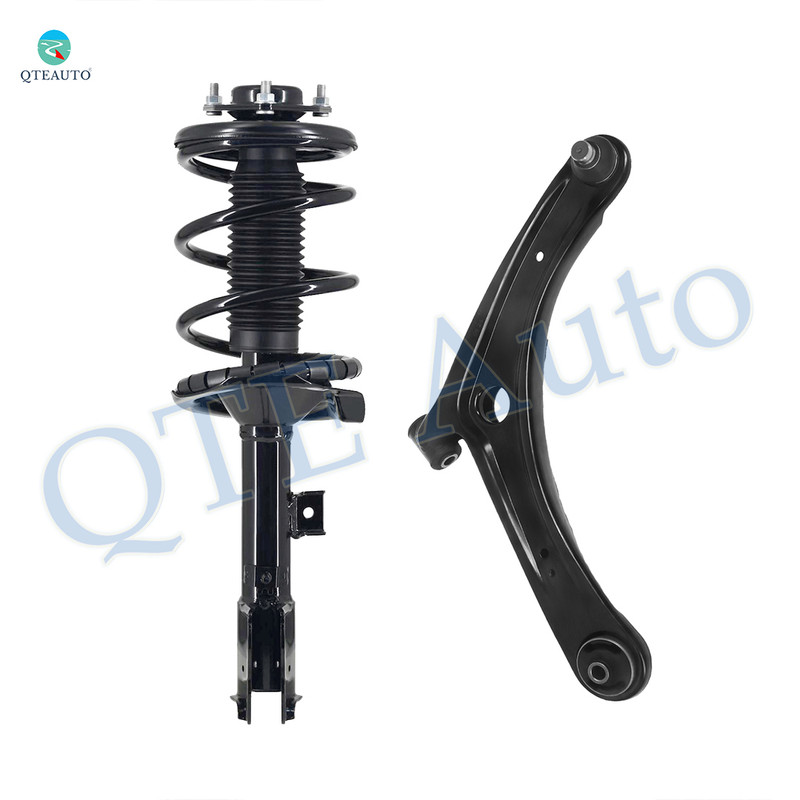 Front Right Lower Control Arm Ball Joint-Quick Complete Strut-Coil Spring Assembly For 2007-2013 Mitsubishi Outlander