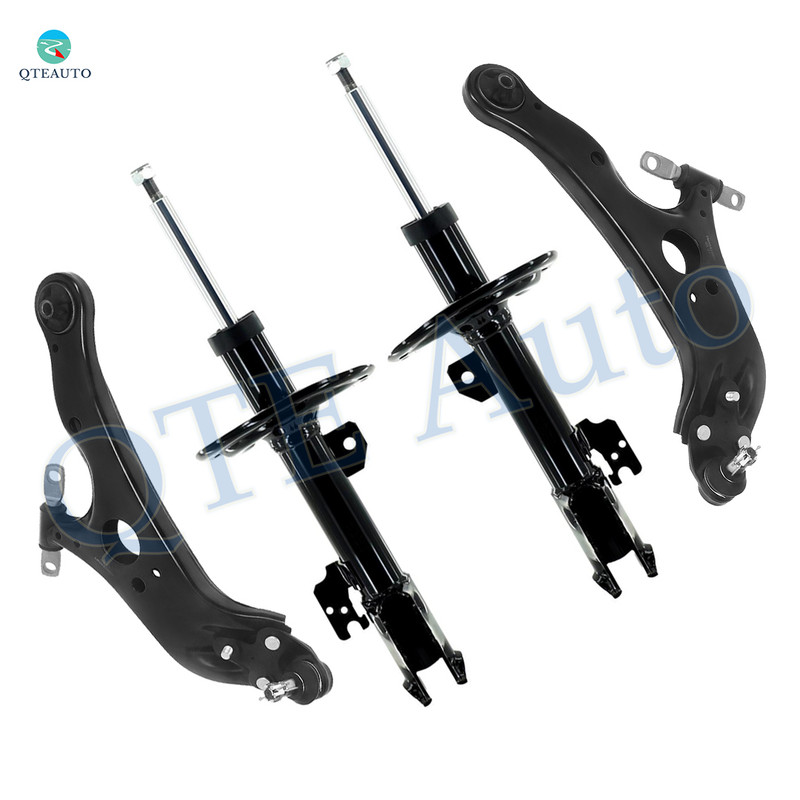Set of 4 Front Lower Control Arm Ball Joint-Suspension Strut Assembly For 2015-2020 Toyota Sienna AWD