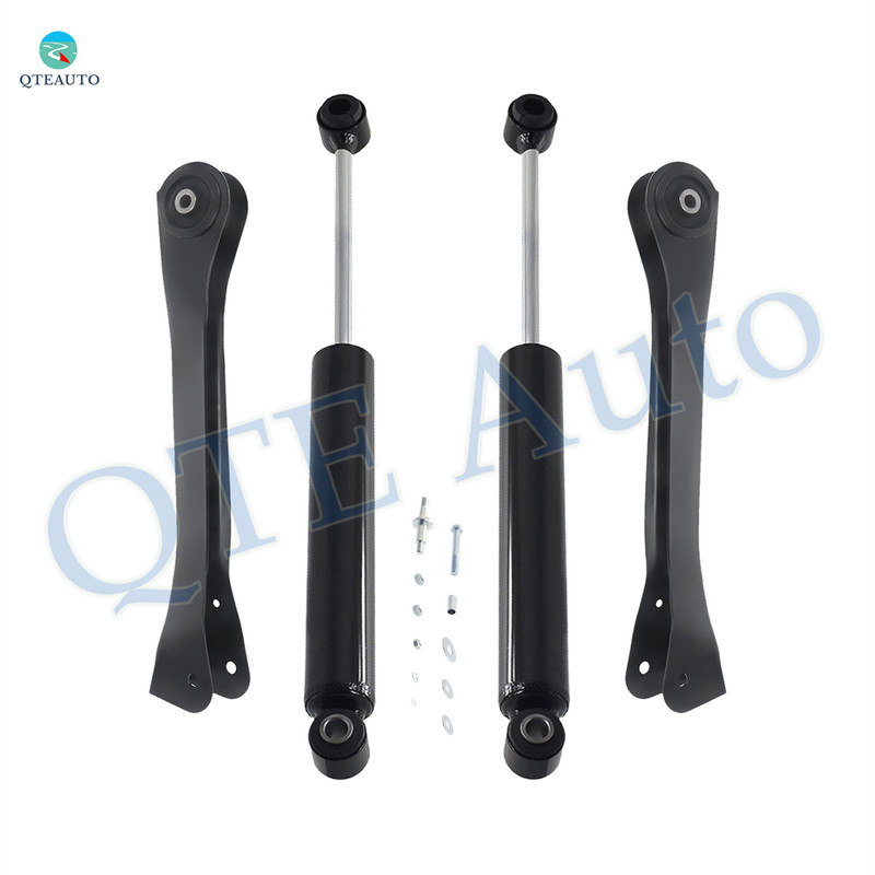 Set of 4 Front Upper Control Arm-Steering Damper For 1992-2001 Jeep Cherokee