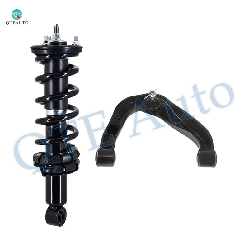 Front Left Upper Control Arm Ball Joint-Quick Complete Strut-Coil Spring Assembly For 2005-2019 Nissan Frontier RWD