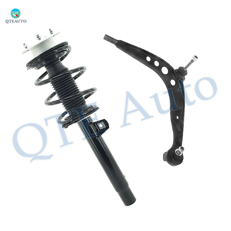 Front Left Lower Control Arm Ball Joint-Quick Complete Strut-Coil Spring Assembly For 1999 BMW 323I