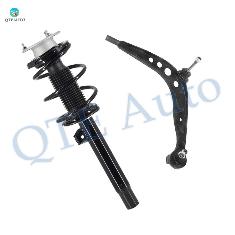 Front Left Lower Control Arm Ball Joint-Quick Complete Strut-Coil Spring Assembly For 1999 BMW 323I